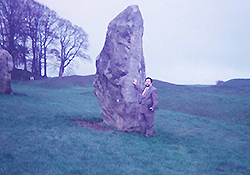 イギリスにて巨石スポットの調査